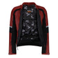 MotoGirl Fiona Womens Red Leather Jacket