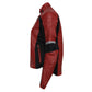 MotoGirl Fiona Womens Red Leather Jacket